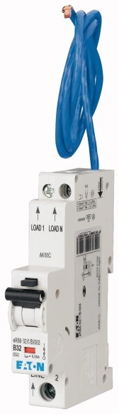 Electronic RCD/MCB combination 10A 30 mA MCB trip characteristic: C 1p RCD trip characteristic: AC - Image 3