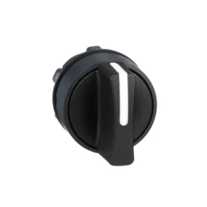 Harmony 3 Position Selector Switch Head Stay Put Plastic 22mm Black