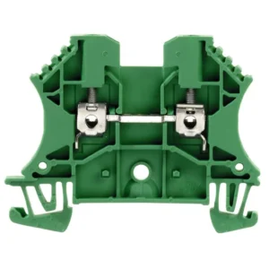 2.5mm² Feed-Through Terminal Block 25A 30-12AWG Green