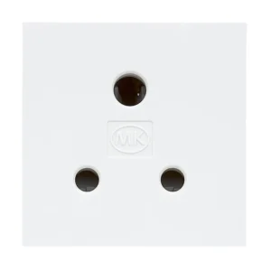 MK Socket Euro 5A 250V White