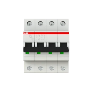 ABB S204-C32 Miniature Circuit Breaker - 4P - C - 32 A