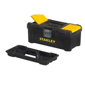 Stanley 12.5 Inch Essential Tool Box With Metal Latches
