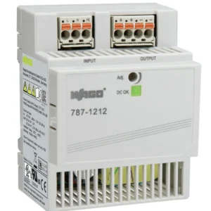 Wago Switched-Mode Power Supply Compact 1-Phase 24 VDC Output Voltage 2.5 A Output Current Dc-Ok Led