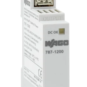 Wago Switched-Mode Power Supply Compact 1-Phase 24 VDC Output Voltage 0.5 A Output Current Dc-Ok Led
