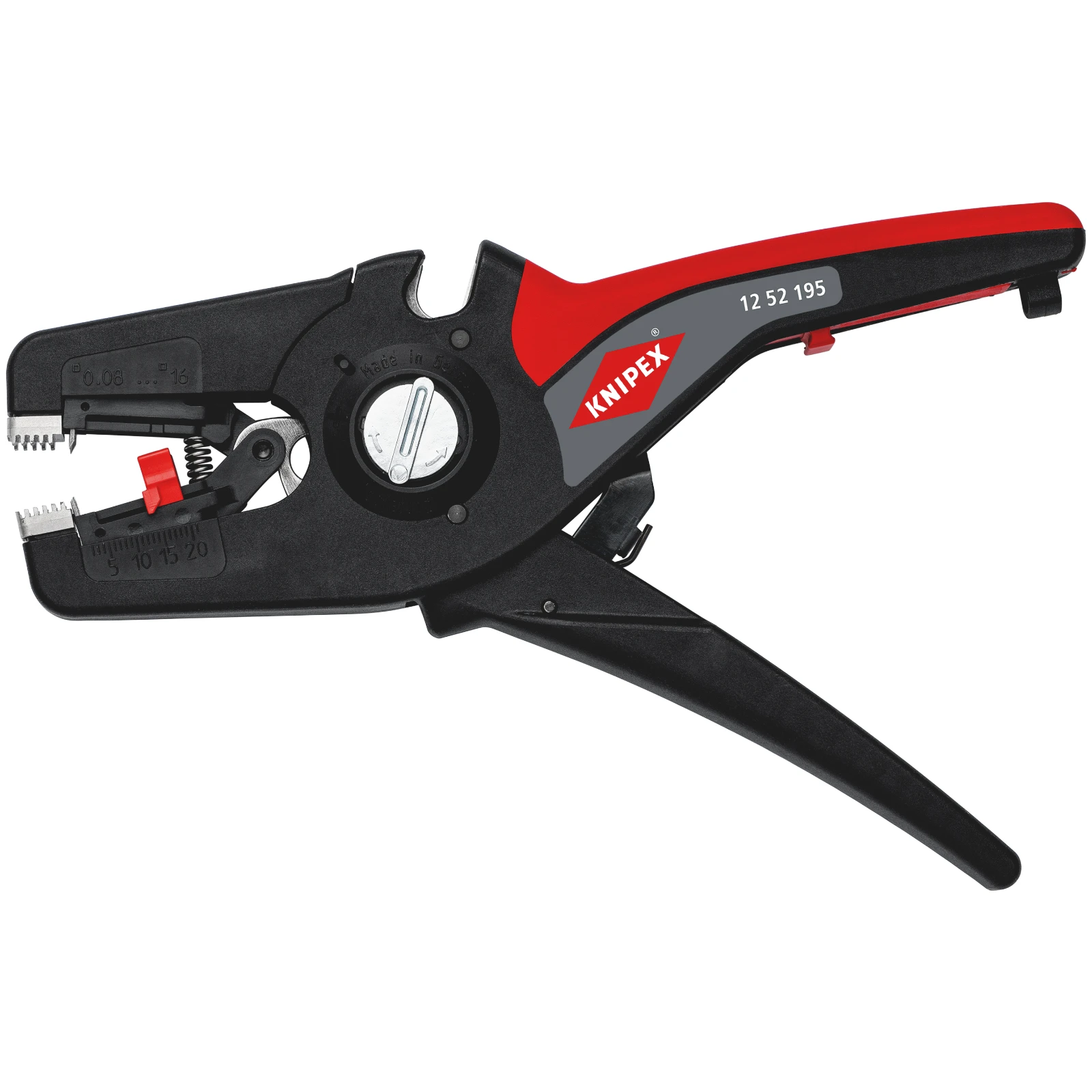 Knipex 12 52 195 SB PreciStrip16 Automatic Insulation Stripper 195 mm - Image 2