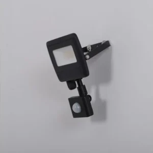 KSR Siena Cr 20W 4000K IP65 LED PIR Floodlight Black