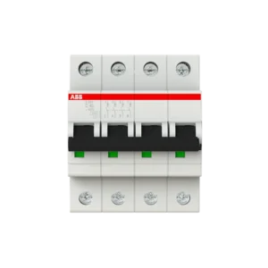 ABB S204-C40 Miniature Circuit Breaker - 4P - C - 40 A