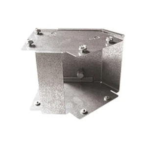 Legrand Bend 45° Angle 1Compartment Outside Lid 100 x 100mm Pre-Galvanised Steel