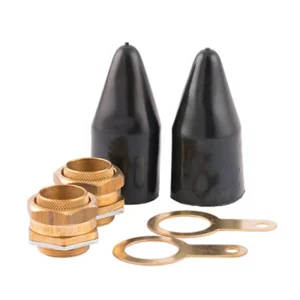 63mm 2 Part Indoor Brass Gland Pack