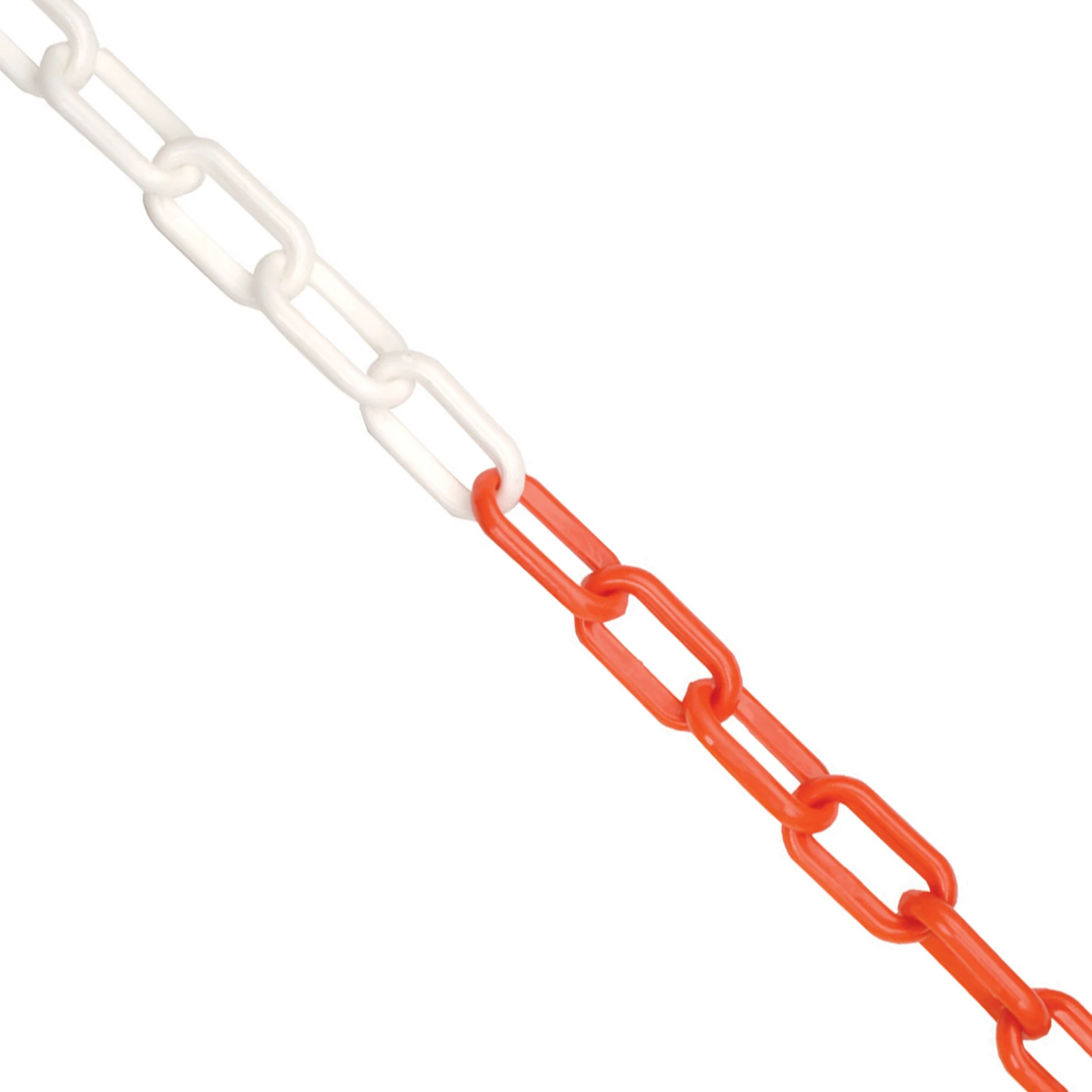 8mm Chain - 25m Length - Red / White - Image 2