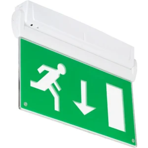 Arlington LiFe LED Maintained 3Hr Blade Exit Sign Self Test