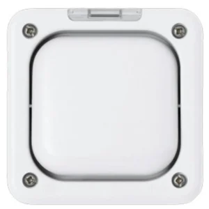 MK Weatherproof Switch 1 Gang 2Way 10A IP66 White
