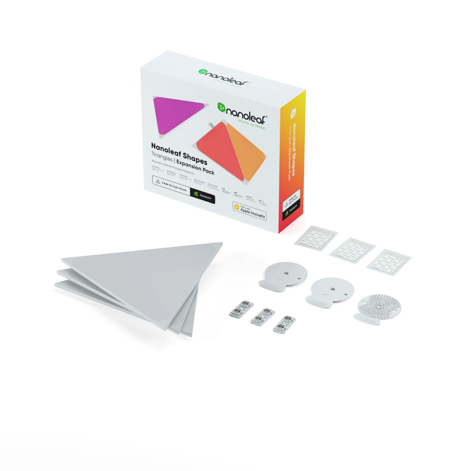 Nanoleaf Shapes Triangles Expansion Pack of 3 (NL47-0001TW-3PK) - Image 2