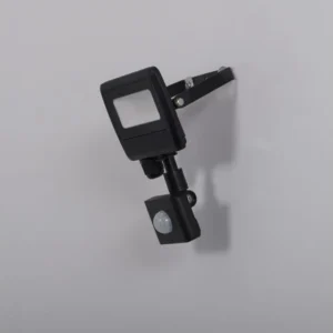 KSR Siena Cr 10W 4000K IP65 LED PIR Floodlight Black