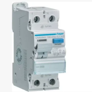 RCCB 1 Pole + Neutral 100A 100mA