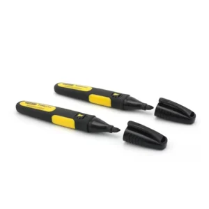 Black Chisel Tip Marker Card (2 PK)