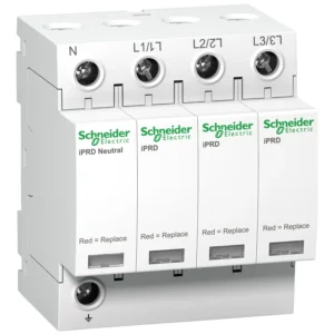 Iprd8R Modular Surge Arrester 3 Pole + Neutral 350V With Remote Transfert