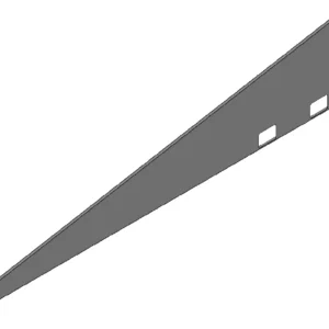 Valk Galvanised Side Plate (Left)