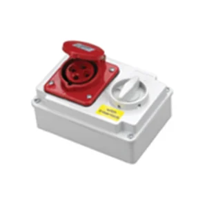 Switched Interlocked Socket 16A 400V 5P IP44