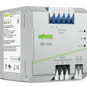 Wago Switched-Mode Power Supply Eco 1-Phase 24 VDC Output Voltage 20 A Output Current Dc Ok Contact 6mm²