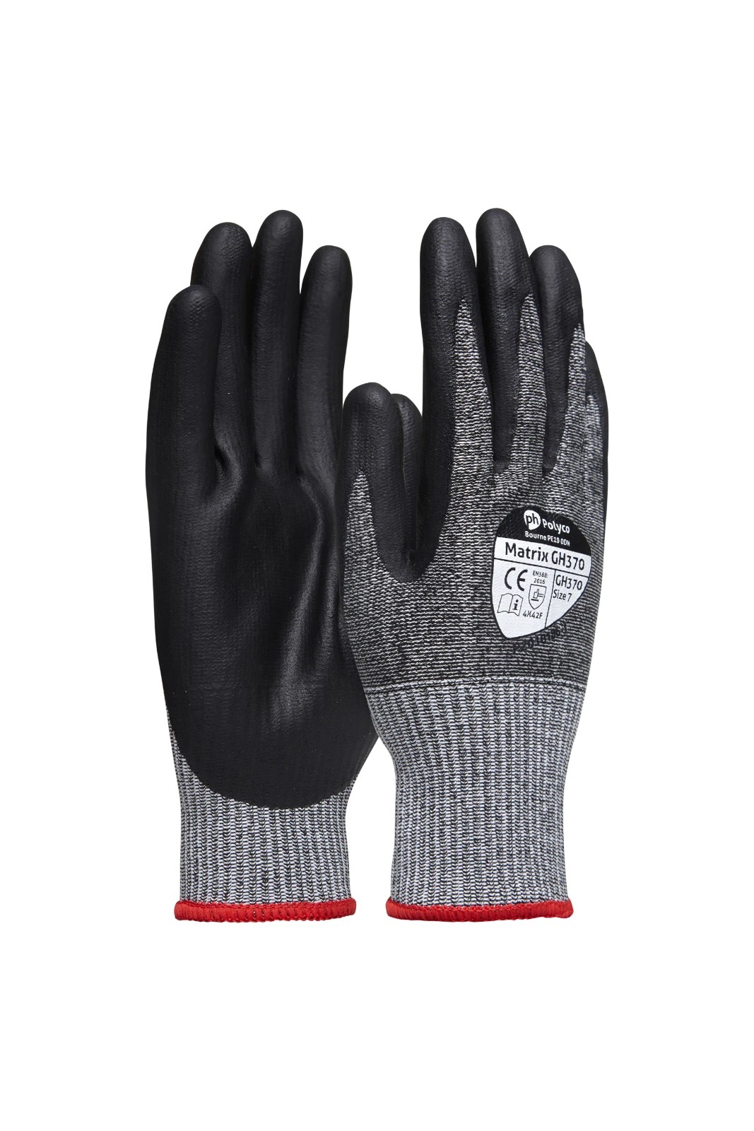 Matrix Lightweight Seamless Knitted Liner With A Nitrile Palm Coating Size 11 - Image 3