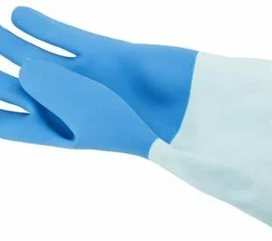 Taskmaster 30Cm Durable Natural Latex Gauntlet With Cotton Interlock Liner