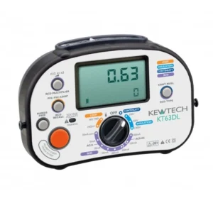 Kewtech KT63DL Multifunction Tester Digital 5-in-1