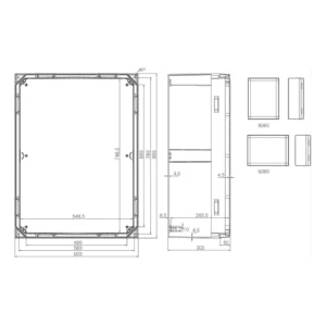 ARCA Enclosure / Cabinet with Hinged Door
