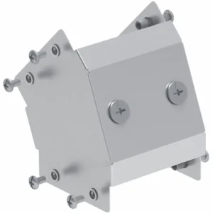 100 x 100mm Galv Trunking 45 Deg Bend External Cover