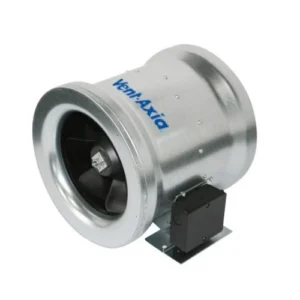 Vent Axia Fan ACM250 In-Line Mixed Flow 250mm Grey