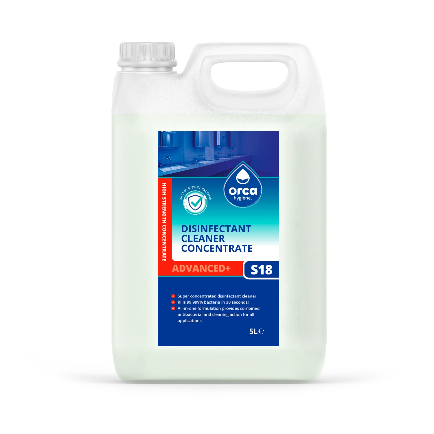 Advanced+ Disinfectant Concentrate 5L Jerry Can