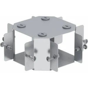 75 x 75mm Galv Trunking Four Way