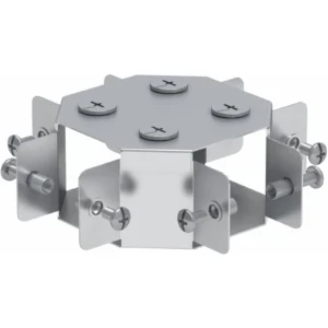 50 x 50mm Galv Trunking Four Way