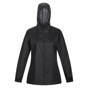 Pro Ladies Pack Away Jacket / Black / Size 16 - TRW249