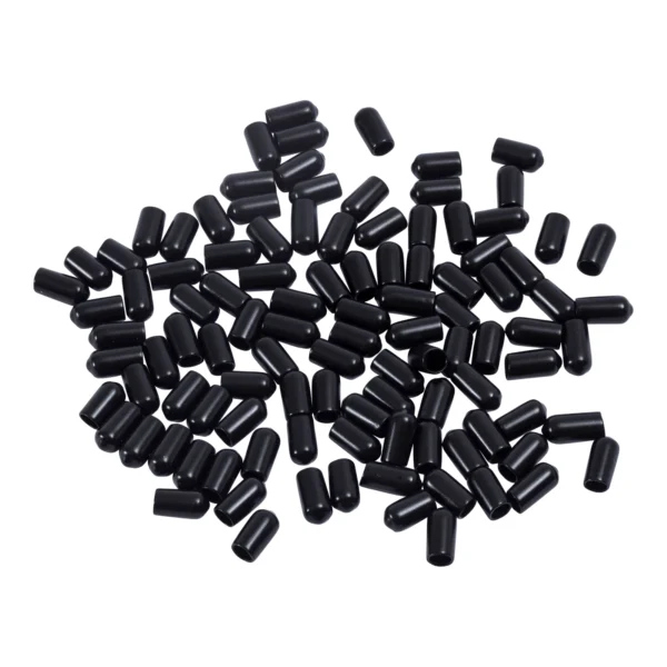 Unistrut B M6 Threaded Rod End Caps Black {Pk 100} – Go Magpie ...