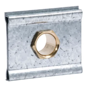 Lighting Trunking Lighting Attachment 50mm 20mm Hole Pre Galvanised Steel