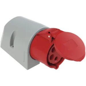 Bizline EASY Surface Mounting Socket 32A 3P+N+E 380/415V IP44