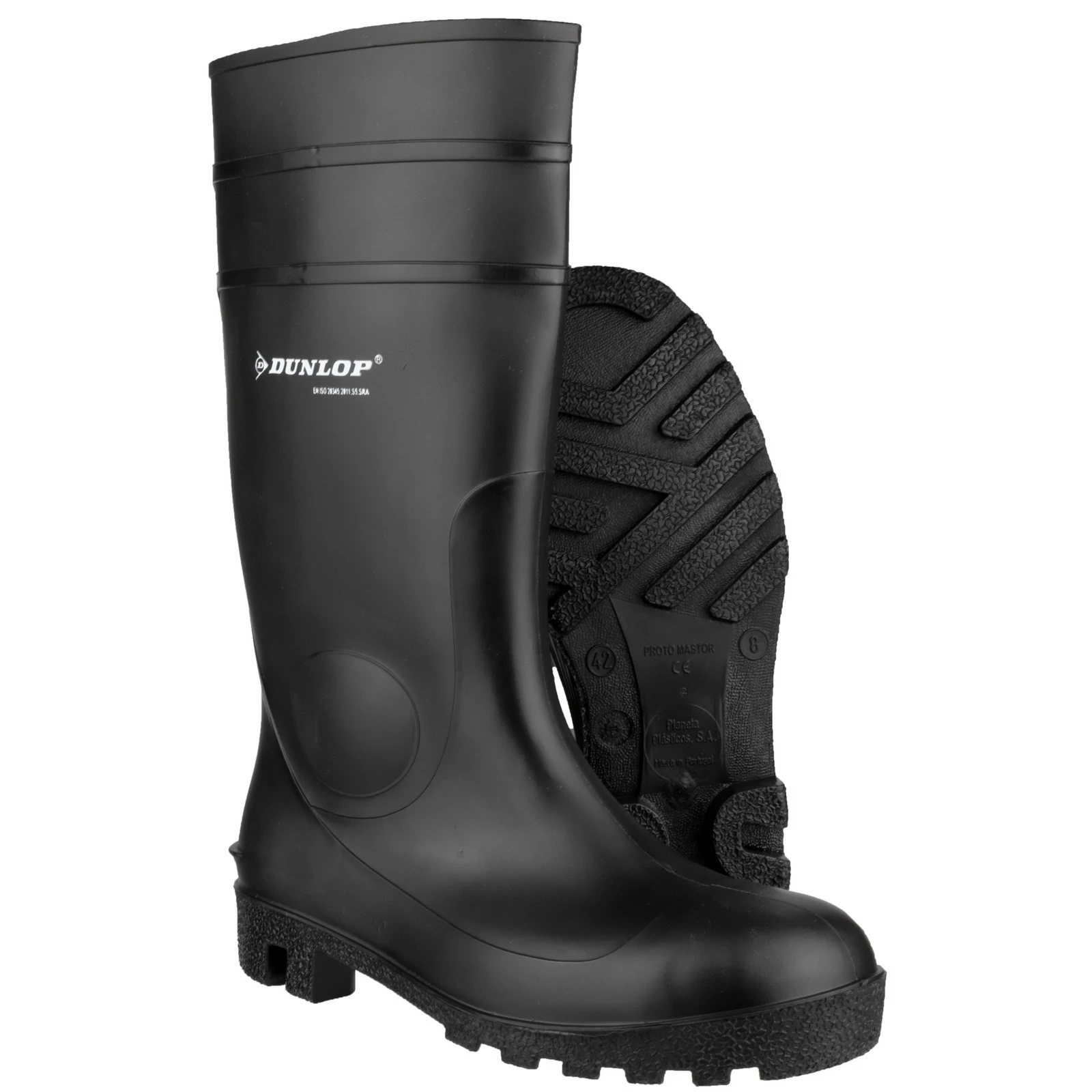 Dunlop 142PP Protomastor Full Safety Wellington Size 5 Black - Image 4