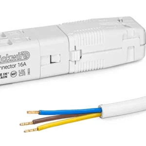 T-Connector Plug With 3-Core 0.75 Pvc X 50Cm  T-Socket