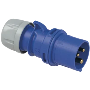 Bizline Straight Plug 16A 2P+E 200/250V IP44