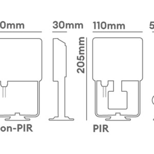 Fld Col Switch Pir 10W