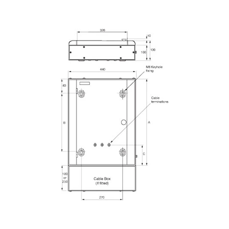 Distribution Board 8Way Triple Pole+Neutral 250A - Image 3