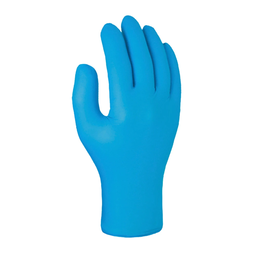 Haika NX510 Nitrile Examination Gloves (Box Of 100) NHS Approved Blue - XL - Image 3
