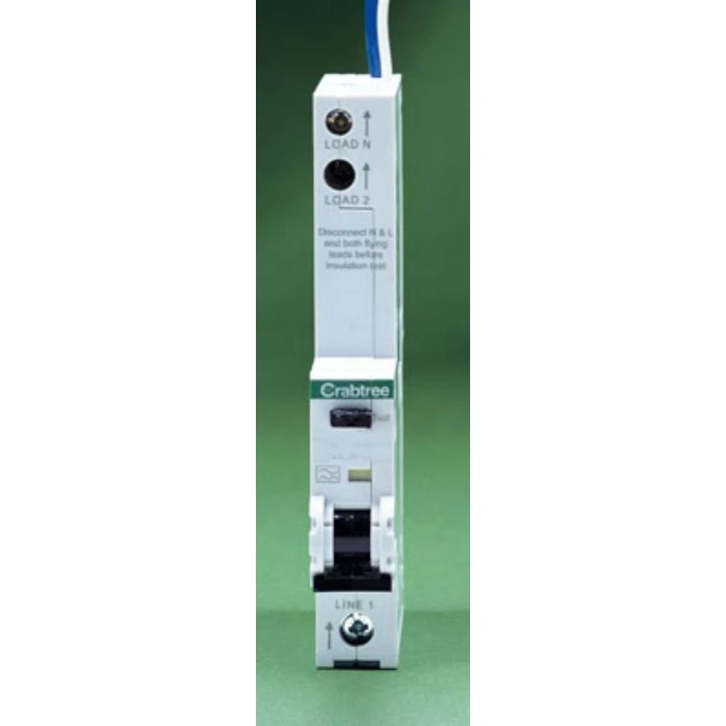 10A 30mA SPN B Curve 6kA Type A RCBO