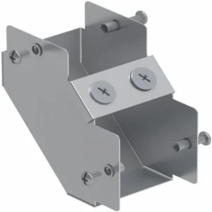 75 x 75mm Galv Trunking 90 Deg Bend Internal Cover