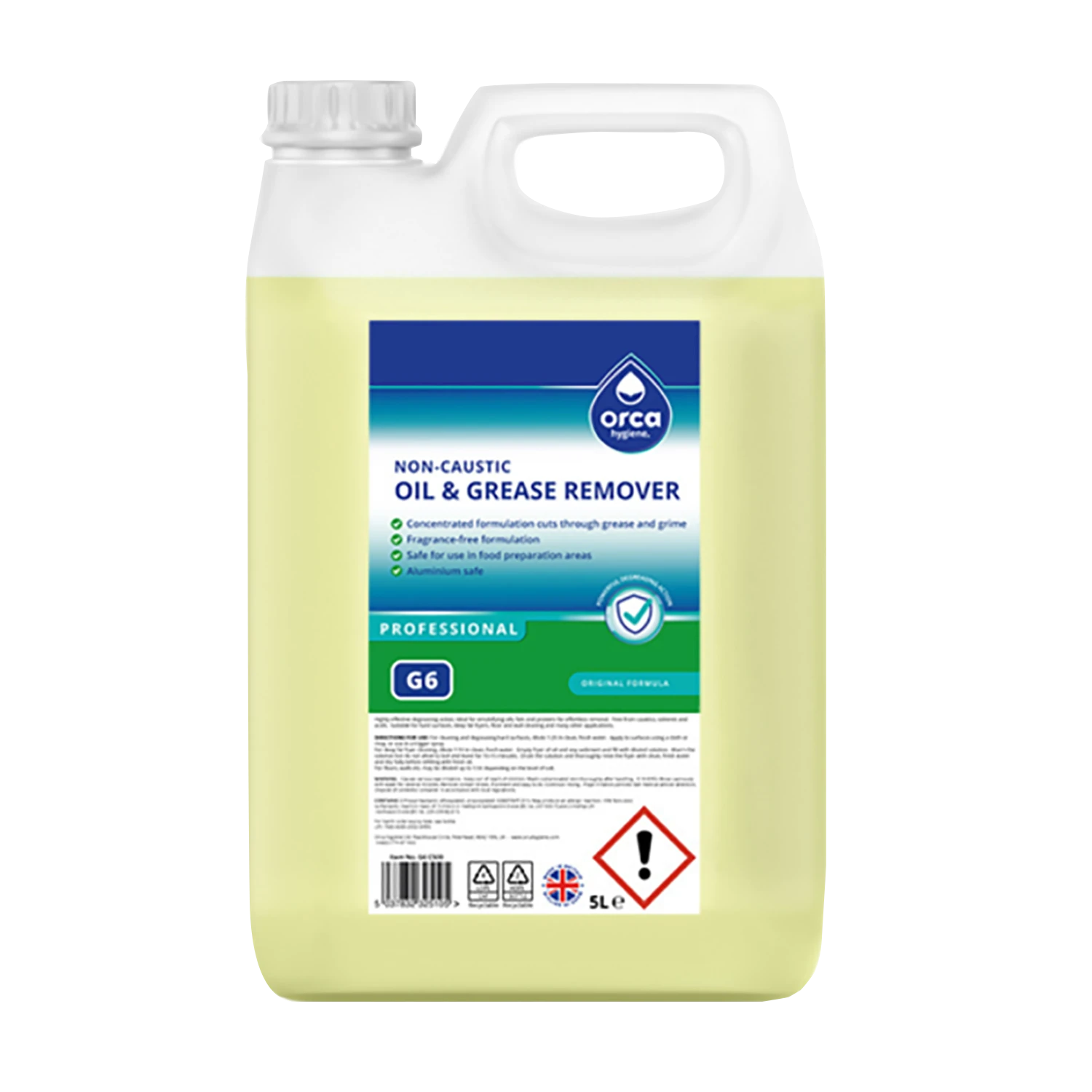 Non-Caustic Oil & Grease Remover 5L Jerry Can - Image 2
