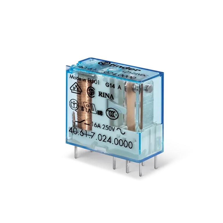 TYPE 40.61 - PCB/Plug-In Relay 16A