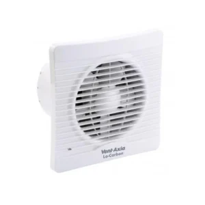 Vent Axia Fan Lo-Carbon Silhouette 150B Panel 150mm White 2 Speed