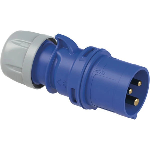 Bizline Straight Plug 32A 2P+E 200/250V IP44 - Image 2