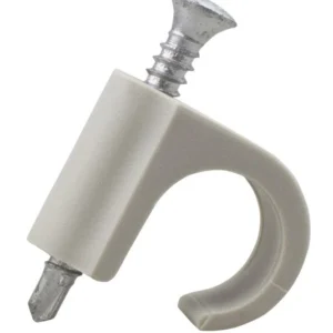 Drillclip PH2 Screw Round Lead 18-22 Grey